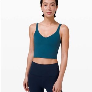 Lululemon Align tank BLUE BOREALIS Size 6 - Worn once!